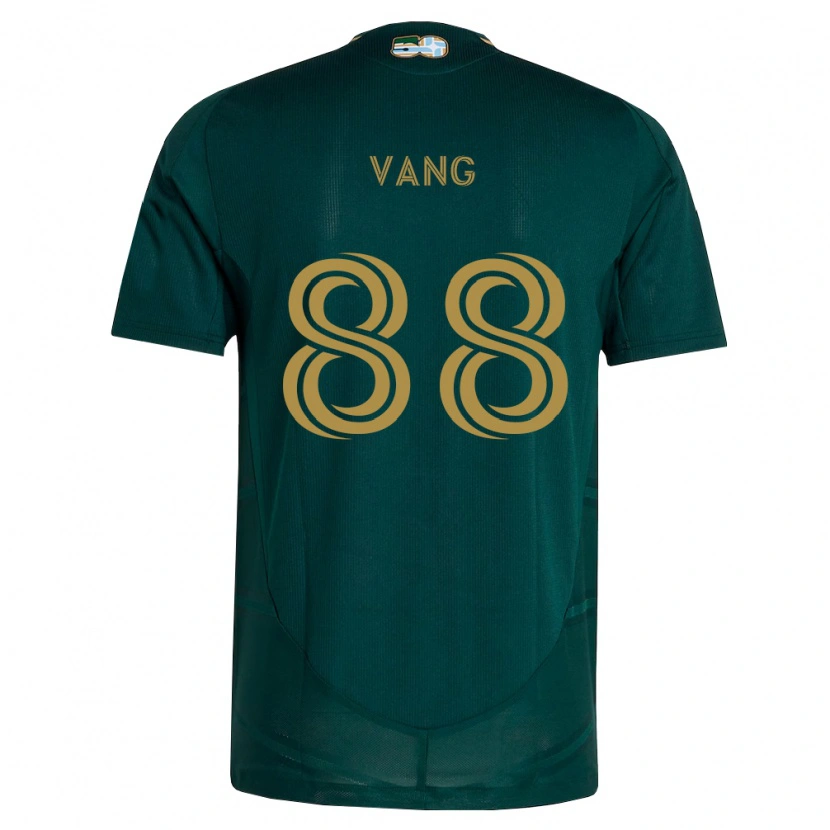 Danxen Dames Michael Vang #88 Donkergroen Bruin Thuisshirt Thuistenue 2026/27 T-Shirt