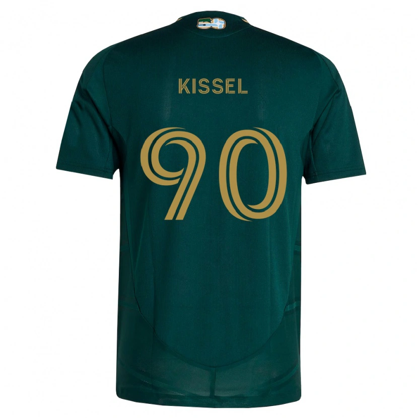 Danxen Dames Maximilian Kissel #90 Donkergroen Bruin Thuisshirt Thuistenue 2026/27 T-Shirt