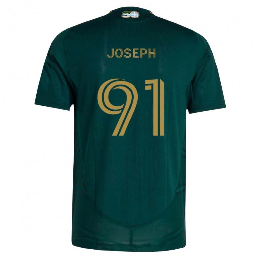 Danxen Dames Sam Joseph #91 Donkergroen Bruin Thuisshirt Thuistenue 2026/27 T-Shirt