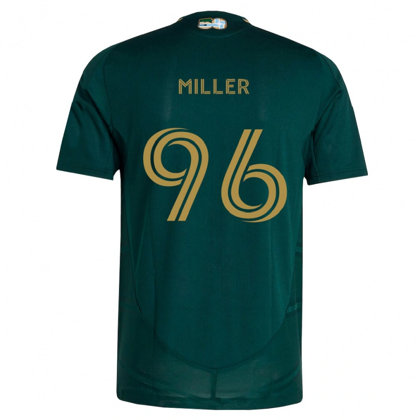 Danxen Dames Carver Miller #96 Donkergroen Bruin Thuisshirt Thuistenue 2026/27 T-Shirt