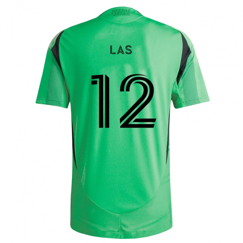 Danxen Dames Damian Las #12 Smaragdgroen Zwart Thuisshirt Thuistenue 2026/27 T-Shirt