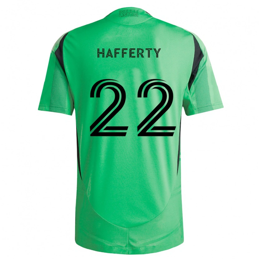 Danxen Dames Joe Hafferty #22 Smaragdgroen Zwart Thuisshirt Thuistenue 2026/27 T-Shirt