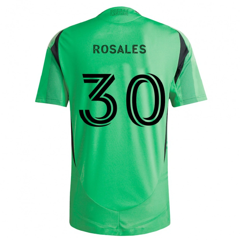 Danxen Dames Joseph Rosales #30 Smaragdgroen Zwart Thuisshirt Thuistenue 2026/27 T-Shirt