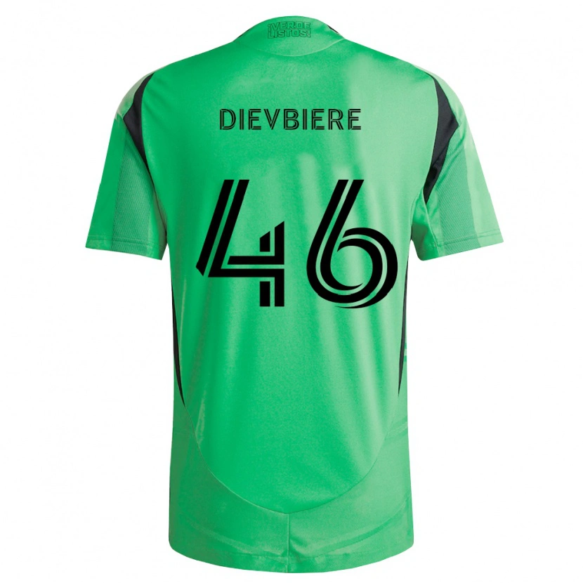 Danxen Dames Vona Dievbiere #46 Smaragdgroen Zwart Thuisshirt Thuistenue 2026/27 T-Shirt