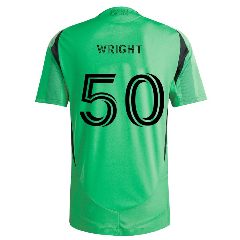 Danxen Dames Daniel Wright #50 Smaragdgroen Zwart Thuisshirt Thuistenue 2026/27 T-Shirt