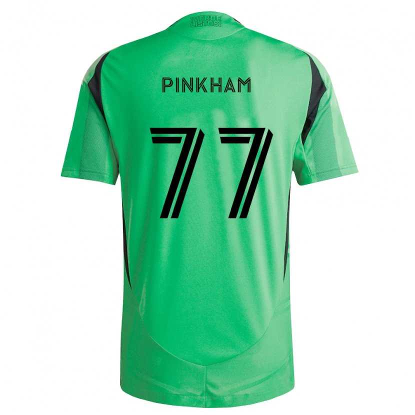 Danxen Dames Chris Pinkham #77 Smaragdgroen Zwart Thuisshirt Thuistenue 2026/27 T-Shirt