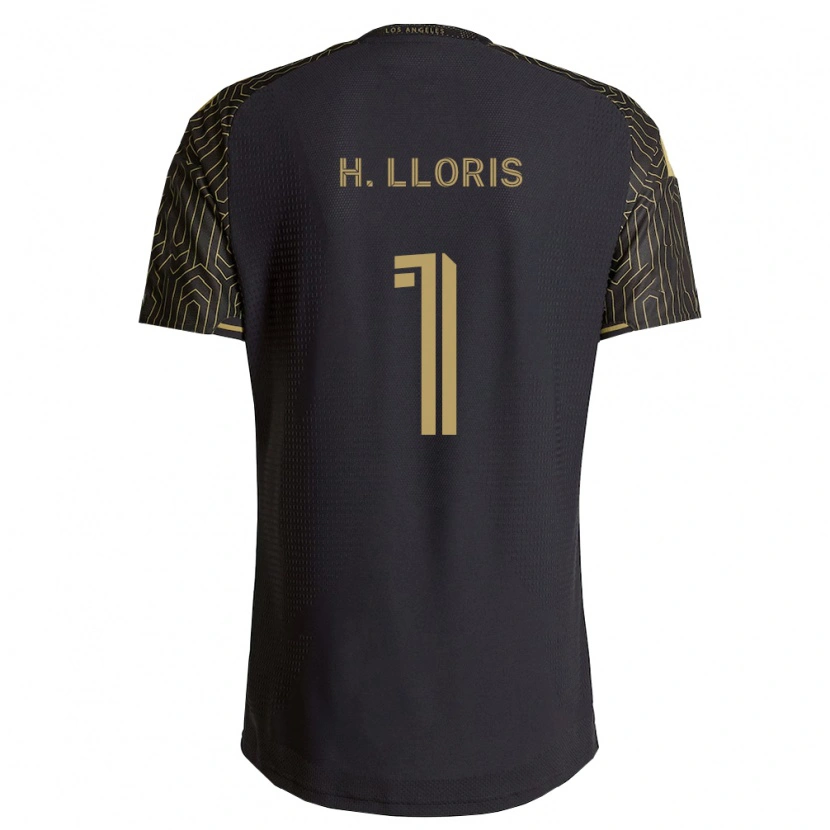 Danxen Dames Hugo Lloris #1 Bruin Zwart Thuisshirt Thuistenue 2026/27 T-Shirt