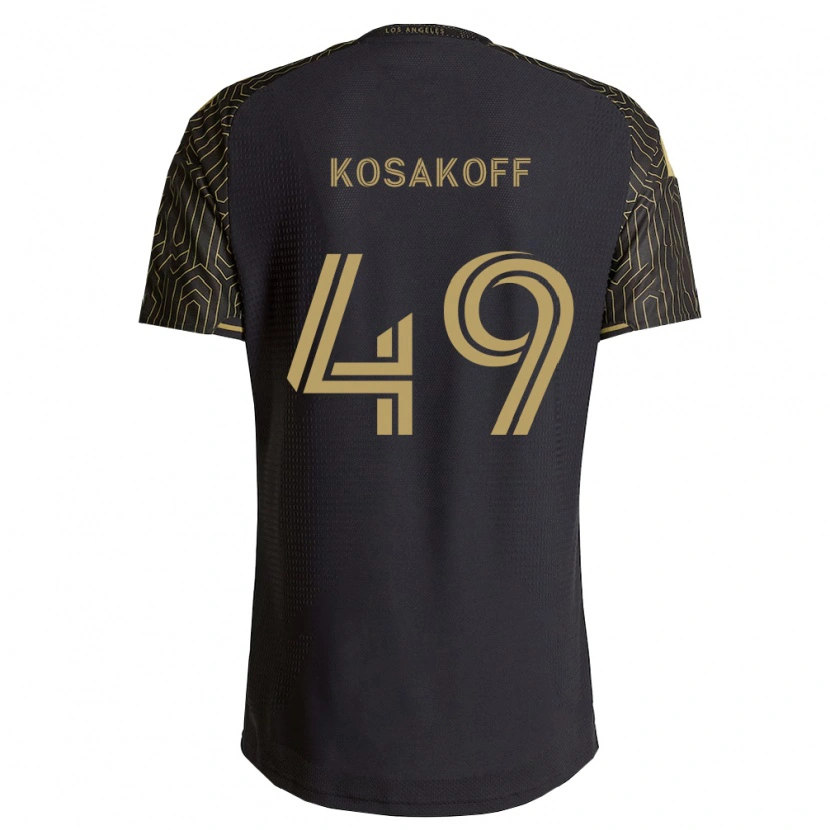 Danxen Dames Charlie Kosakoff #49 Bruin Zwart Thuisshirt Thuistenue 2026/27 T-Shirt
