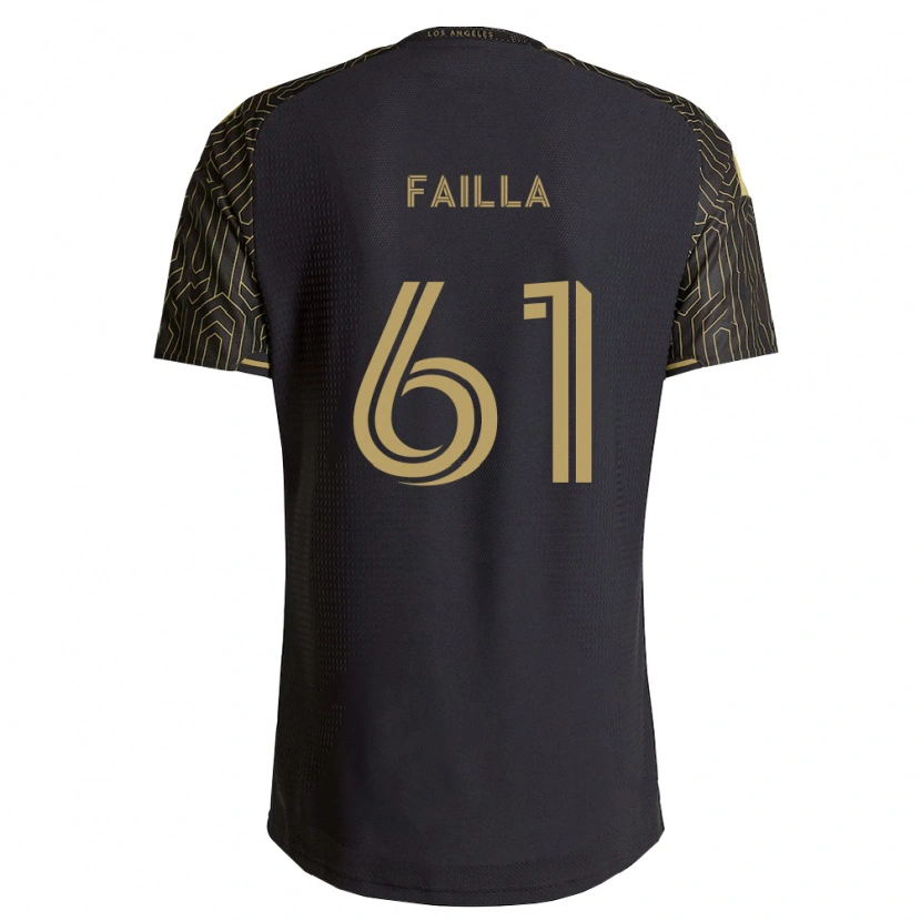 Danxen Dames Benjamín Failla #61 Bruin Zwart Thuisshirt Thuistenue 2026/27 T-Shirt