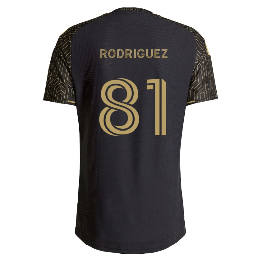 Danxen Dames Ernesto Rodriguez #81 Bruin Zwart Thuisshirt Thuistenue 2026/27 T-Shirt