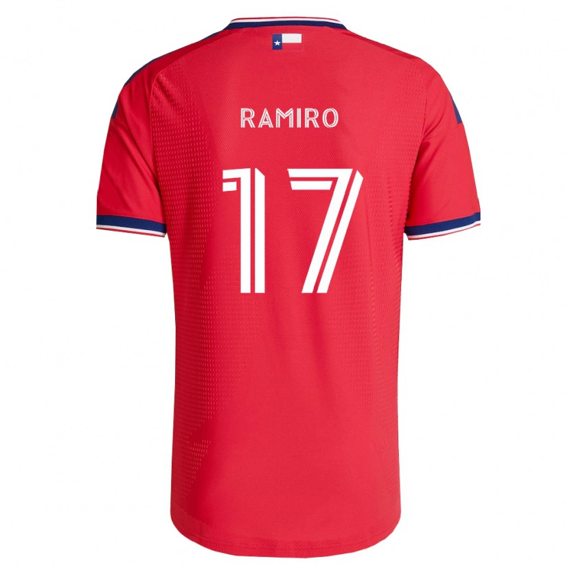 Danxen Dames Ramiro Moschen Benetti #17 Rood Blauw Wit Thuisshirt Thuistenue 2026/27 T-Shirt