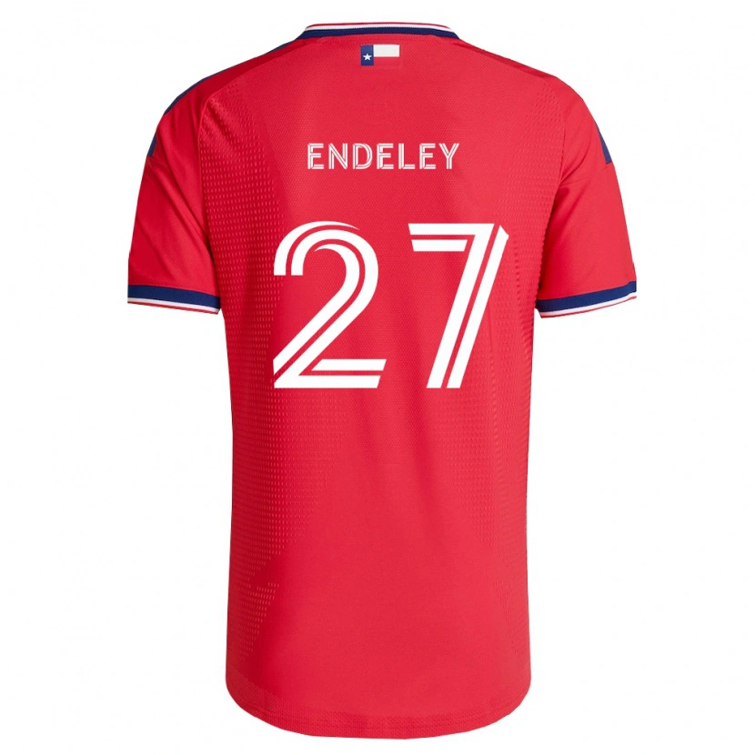Danxen Dames Herbert Endeley #27 Rood Blauw Wit Thuisshirt Thuistenue 2026/27 T-Shirt