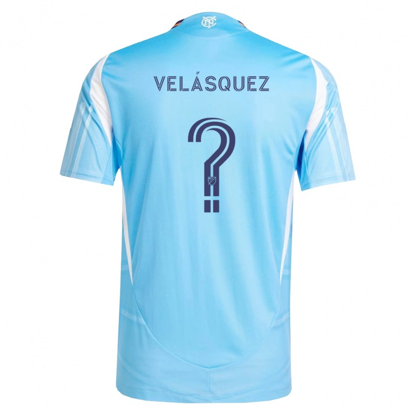 Danxen Dames Aidan Velásquez #0 Hemelsblauw Wit Thuisshirt Thuistenue 2026/27 T-Shirt