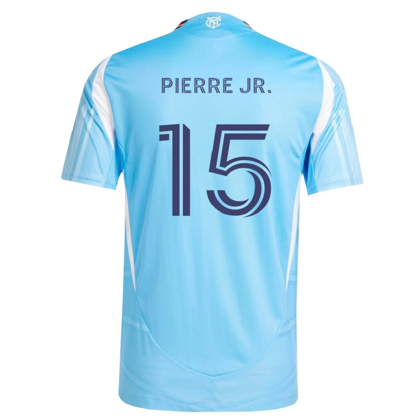 Danxen Dames Kevin Pierre Jr. #15 Hemelsblauw Wit Thuisshirt Thuistenue 2026/27 T-Shirt