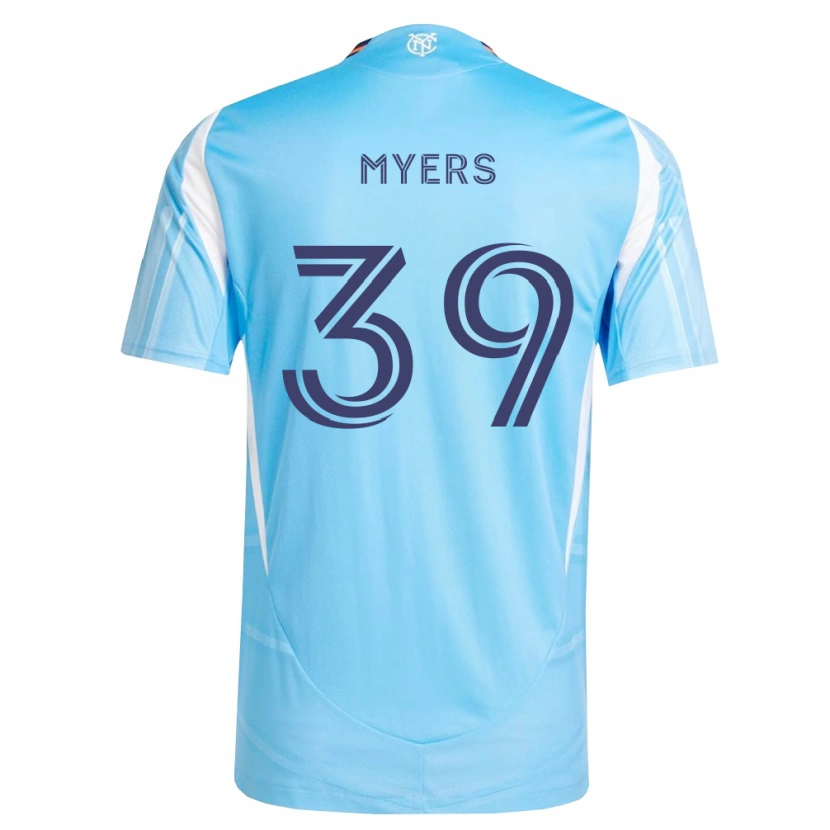 Danxen Dames Md Myers #39 Hemelsblauw Wit Thuisshirt Thuistenue 2026/27 T-Shirt