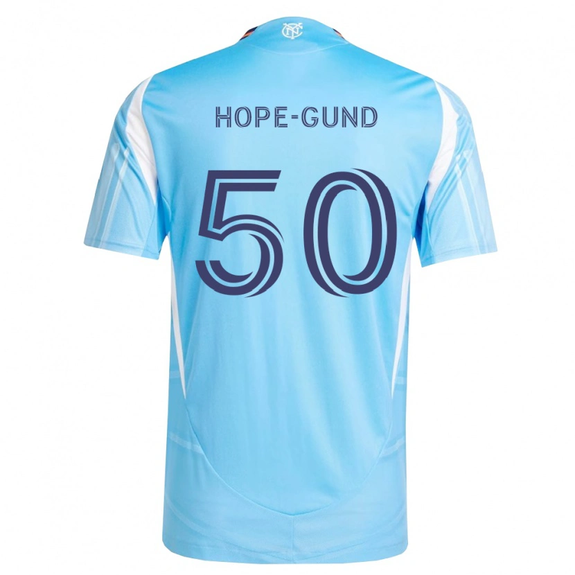 Danxen Dames Kofi Hope-Gund #50 Hemelsblauw Wit Thuisshirt Thuistenue 2026/27 T-Shirt