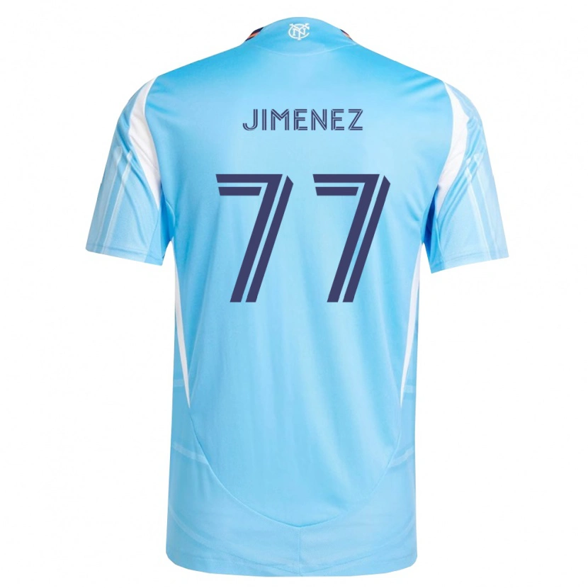 Danxen Dames Jonathan Jiménez #77 Hemelsblauw Wit Thuisshirt Thuistenue 2026/27 T-Shirt