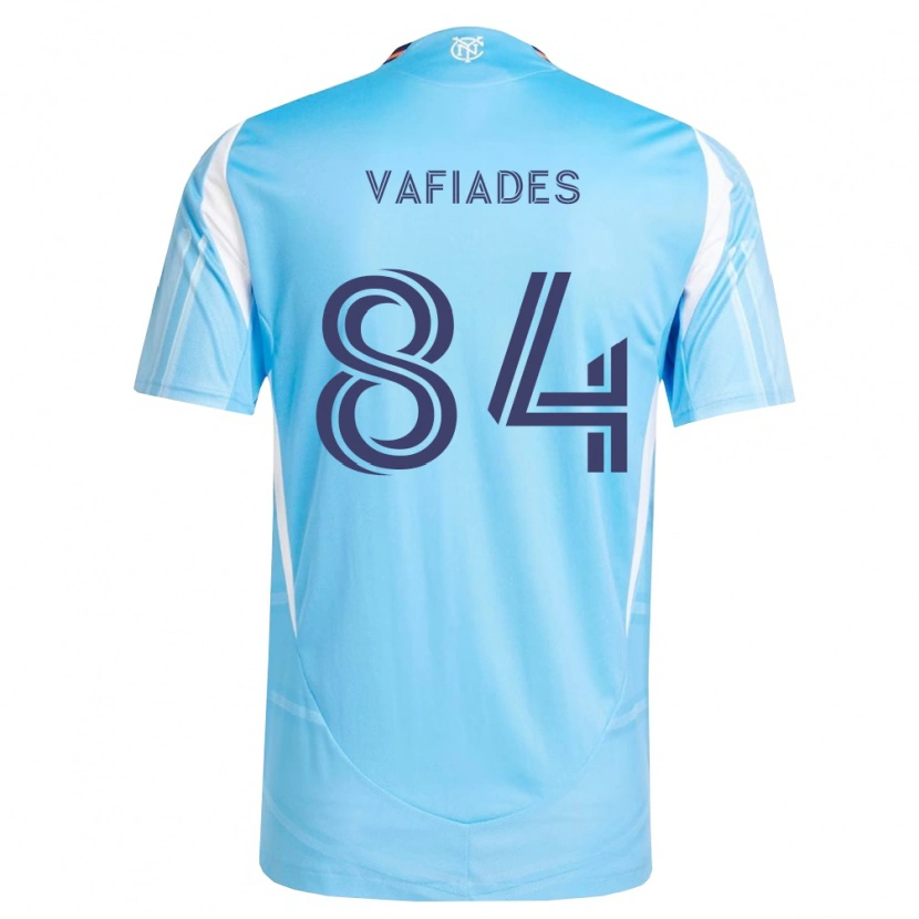 Danxen Dames Niccolo Vafiades #84 Hemelsblauw Wit Thuisshirt Thuistenue 2026/27 T-Shirt