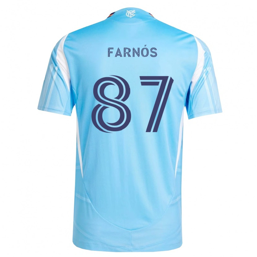Danxen Dames Arnau Farnós #87 Hemelsblauw Wit Thuisshirt Thuistenue 2026/27 T-Shirt