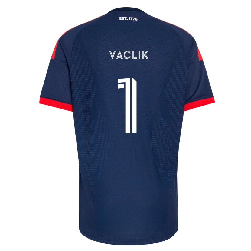 Danxen Dames Tomas Vaclik #1 Koninklijk Blauw Rood Wit Thuisshirt Thuistenue 2026/27 T-Shirt