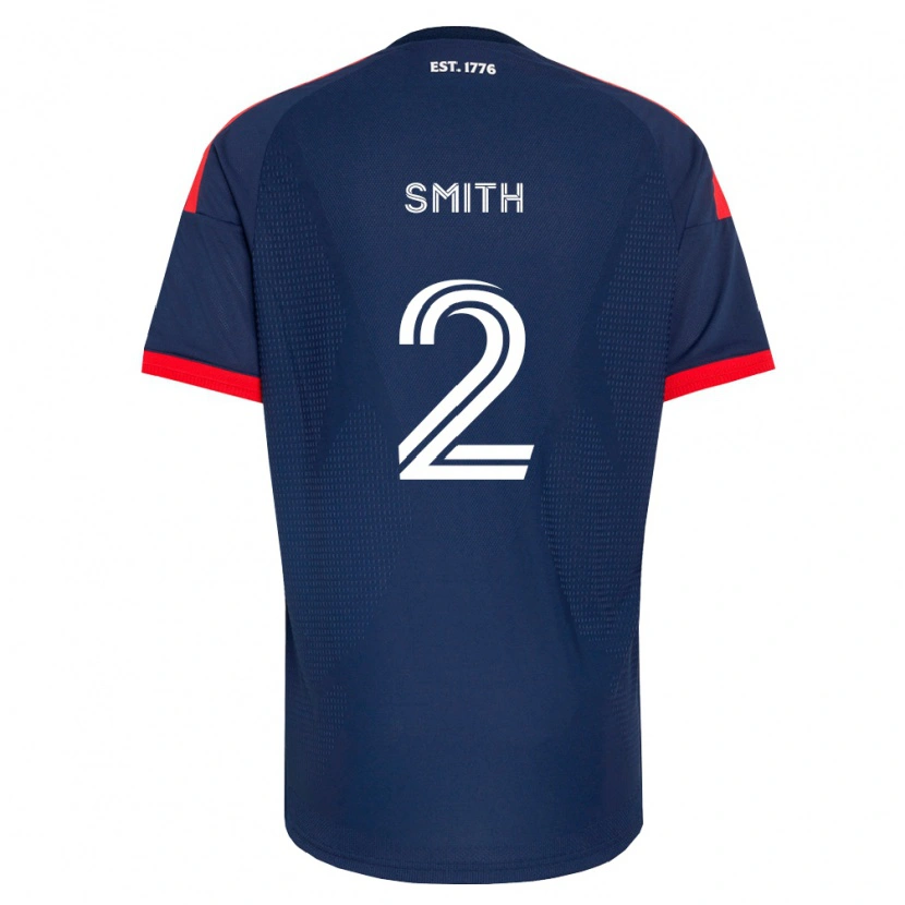 Danxen Dames Jared Smith #2 Koninklijk Blauw Rood Wit Thuisshirt Thuistenue 2026/27 T-Shirt