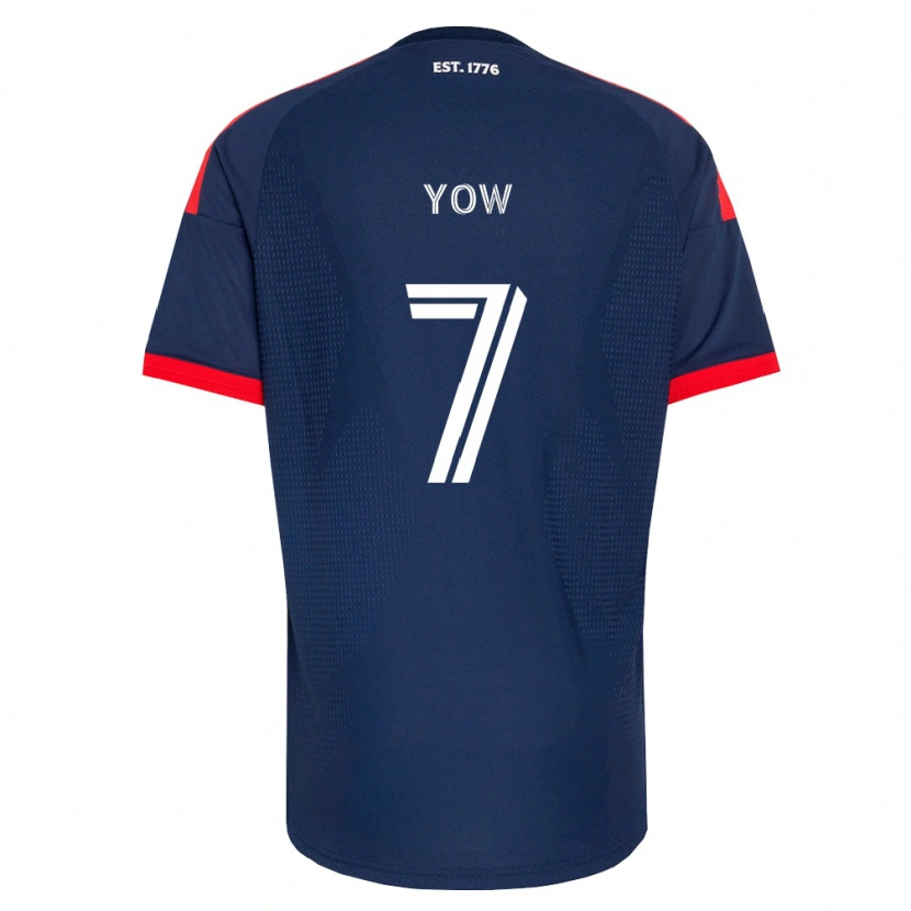 Danxen Dames Griffin Yow #7 Koninklijk Blauw Rood Wit Thuisshirt Thuistenue 2026/27 T-Shirt