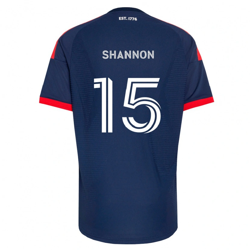 Danxen Dames Jake Shannon #15 Koninklijk Blauw Rood Wit Thuisshirt Thuistenue 2026/27 T-Shirt