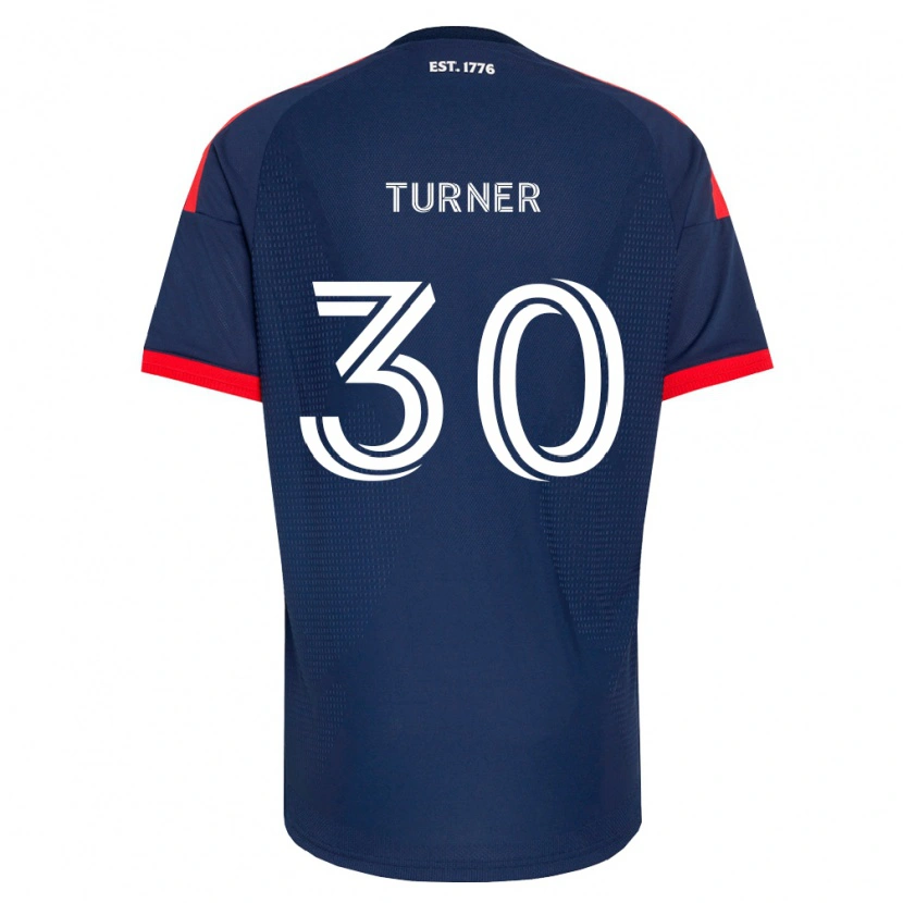 Danxen Dames Matt Turner #30 Koninklijk Blauw Rood Wit Thuisshirt Thuistenue 2026/27 T-Shirt