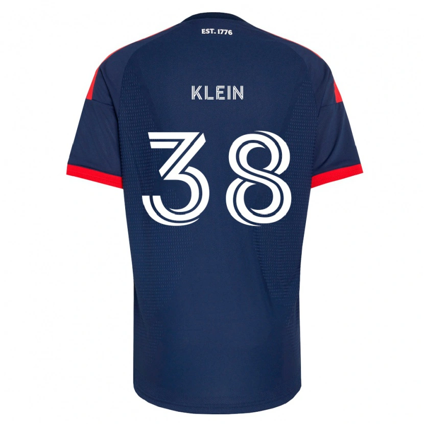 Danxen Dames Eric Klein #38 Koninklijk Blauw Rood Wit Thuisshirt Thuistenue 2026/27 T-Shirt