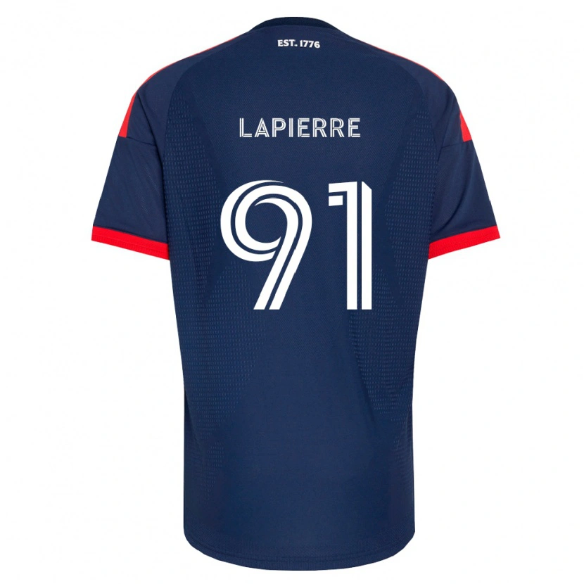 Danxen Dames Zach Lapierre #91 Koninklijk Blauw Rood Wit Thuisshirt Thuistenue 2026/27 T-Shirt