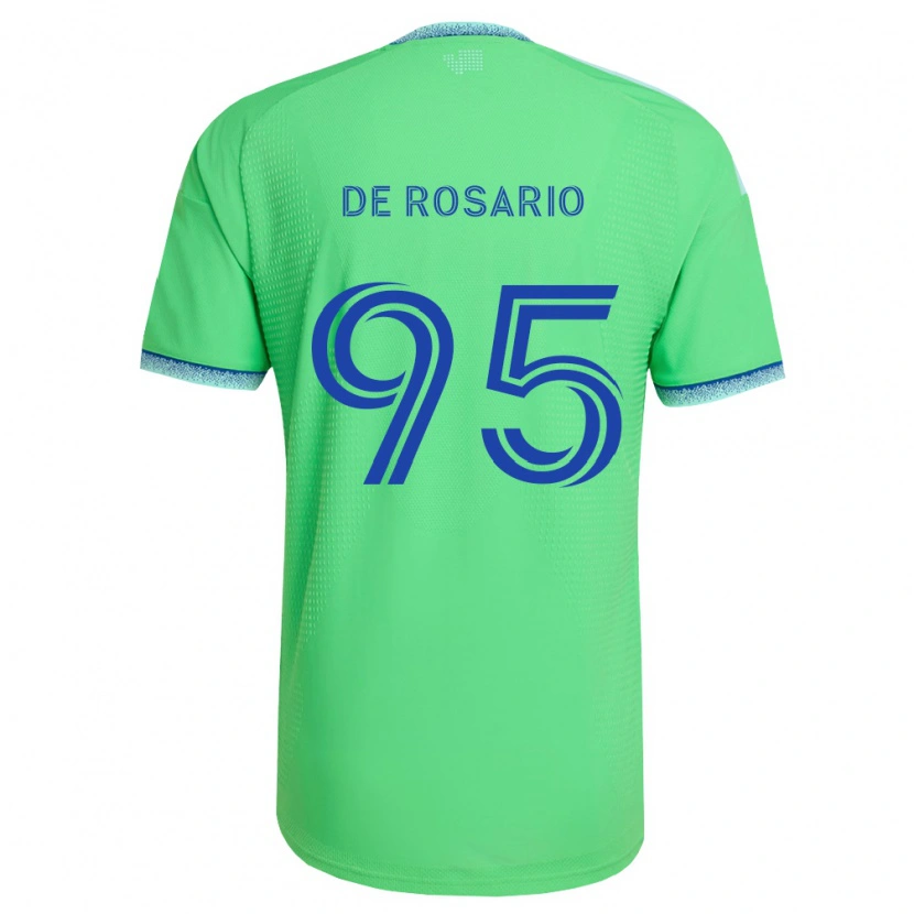 Danxen Dames Osaze De Rosario #95 Groen Lichtblauw Thuisshirt Thuistenue 2026/27 T-Shirt