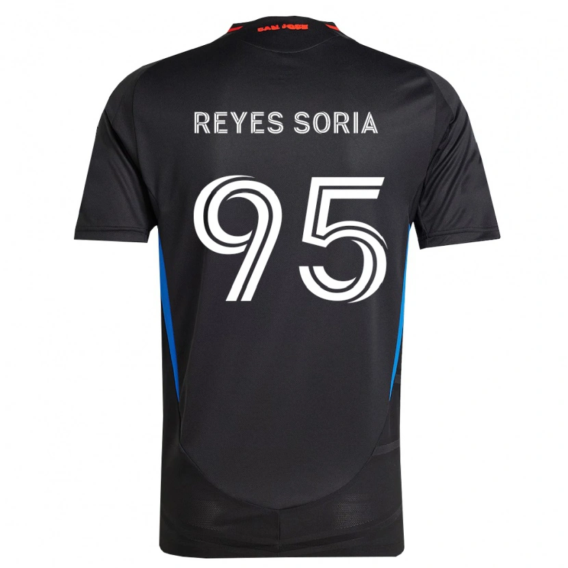 Danxen Dames Randhu Reyes Soria #95 Blauw Wit Zwart Thuisshirt Thuistenue 2026/27 T-Shirt
