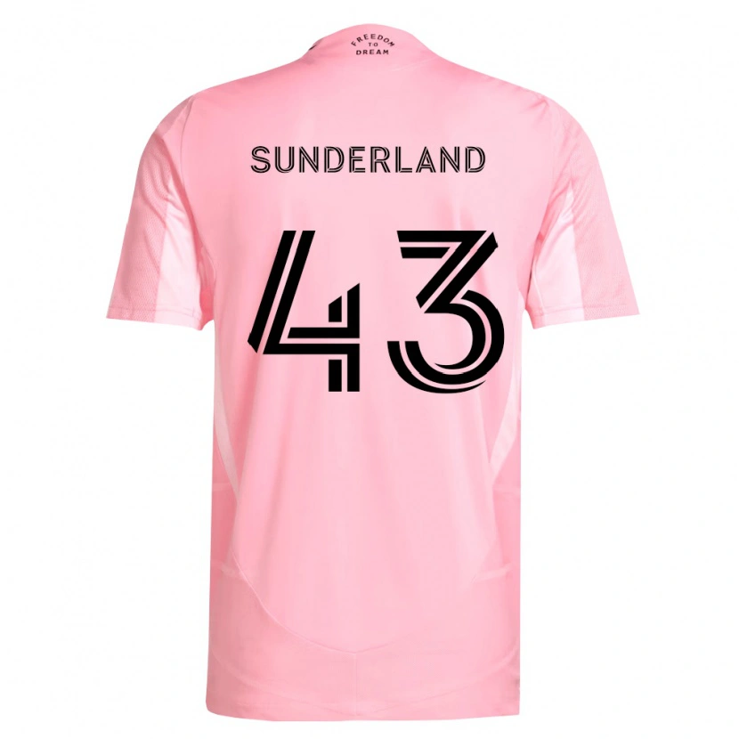 Danxen Dames Lawson Sunderland #43 Roze Zwart Thuisshirt Thuistenue 2026/27 T-Shirt