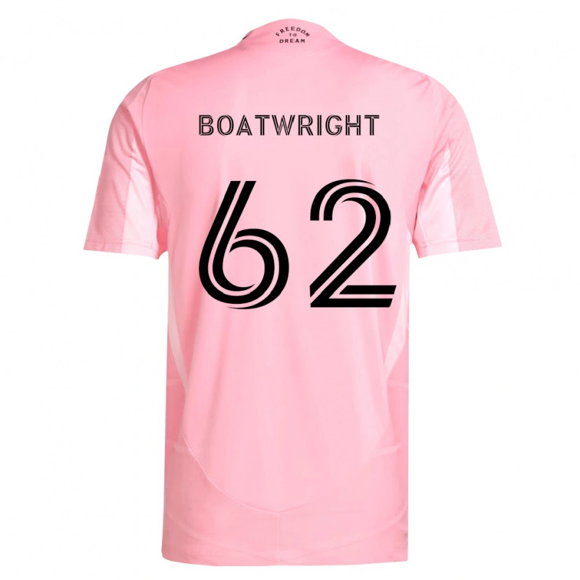 Danxen Dames Israel Boatwright #62 Roze Zwart Thuisshirt Thuistenue 2026/27 T-Shirt