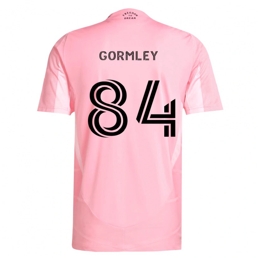 Danxen Dames Sean Gormley #84 Roze Zwart Thuisshirt Thuistenue 2026/27 T-Shirt
