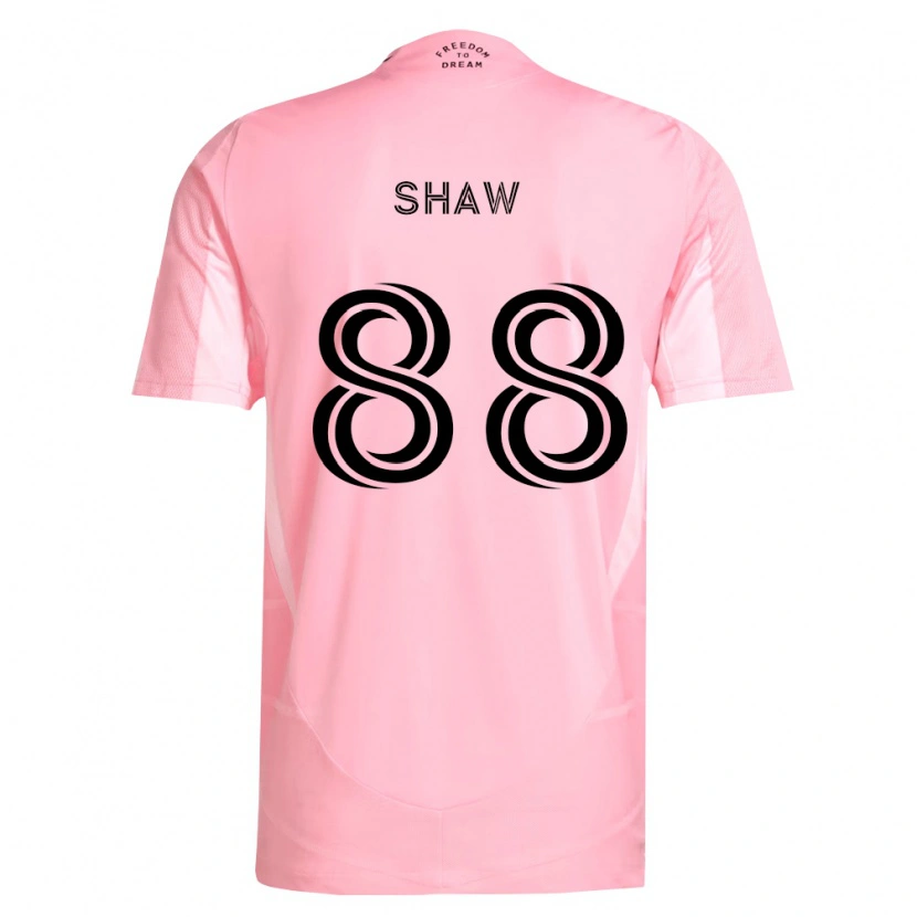 Danxen Dames Alexander Shaw #88 Roze Zwart Thuisshirt Thuistenue 2026/27 T-Shirt
