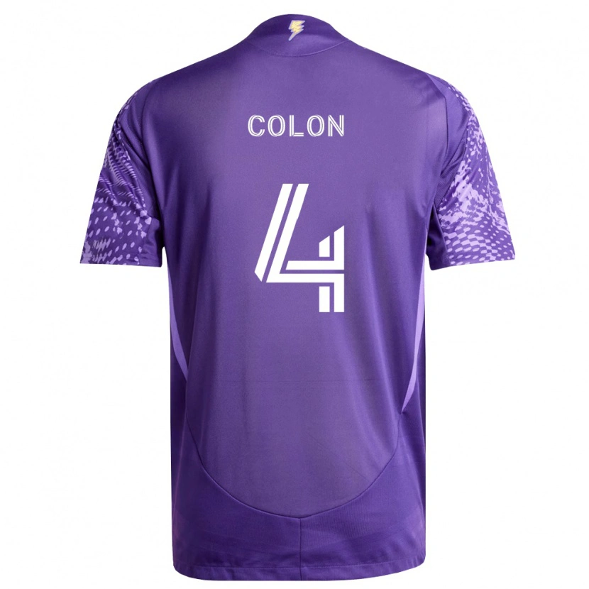 Danxen Dames Xzavier Colon #4 Paars Wit Thuisshirt Thuistenue 2026/27 T-Shirt