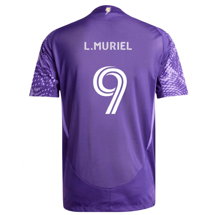 Danxen Dames Luis Muriel #9 Paars Wit Thuisshirt Thuistenue 2026/27 T-Shirt