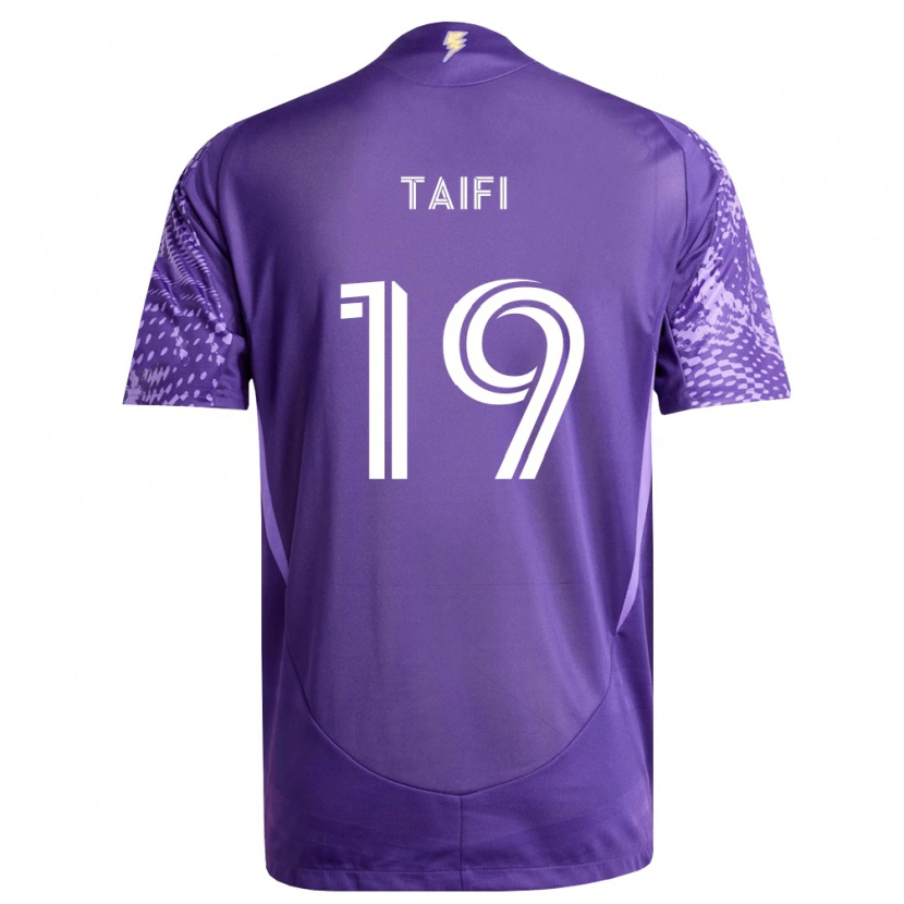 Danxen Dames Zakaria Taifi #19 Paars Wit Thuisshirt Thuistenue 2026/27 T-Shirt