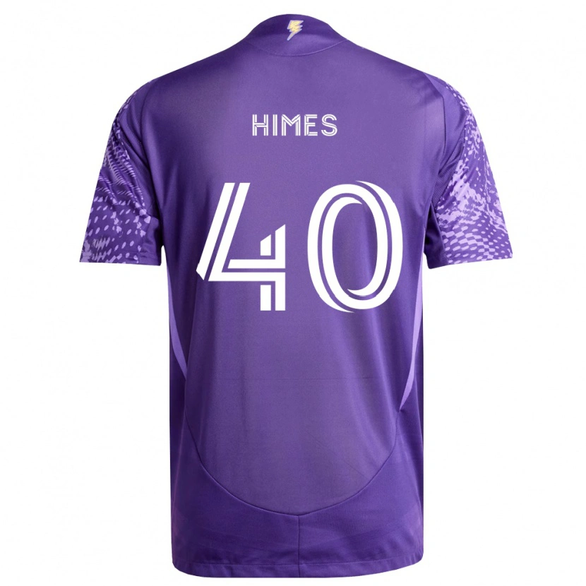 Danxen Dames Tristan Himes #40 Paars Wit Thuisshirt Thuistenue 2026/27 T-Shirt