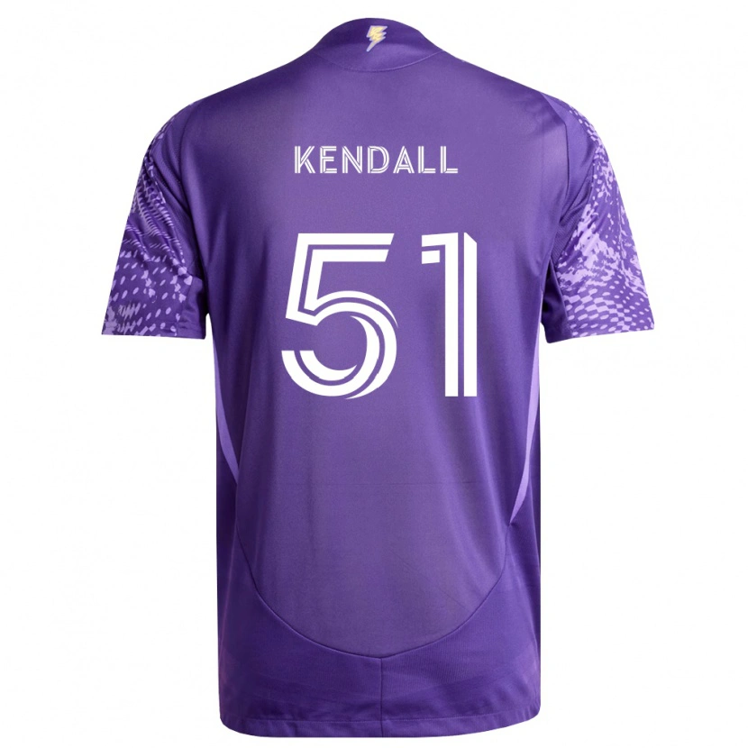 Danxen Dames Brady Kendall #51 Paars Wit Thuisshirt Thuistenue 2026/27 T-Shirt
