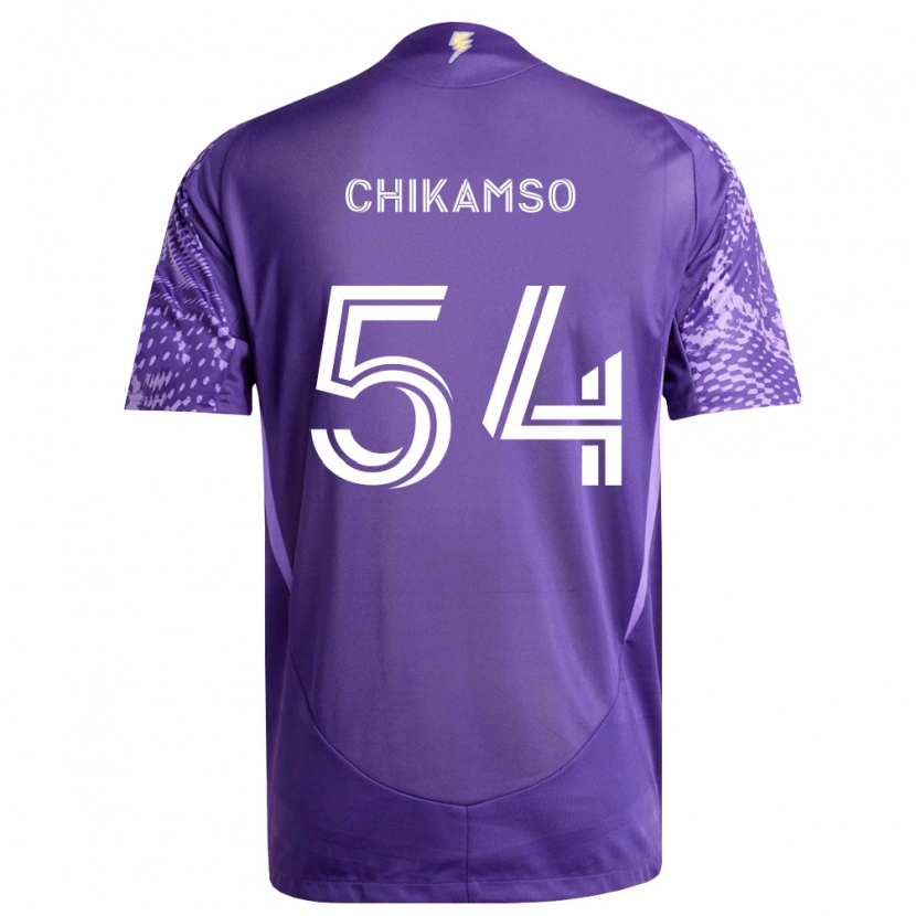 Danxen Dames Albright Chikamso #54 Paars Wit Thuisshirt Thuistenue 2026/27 T-Shirt