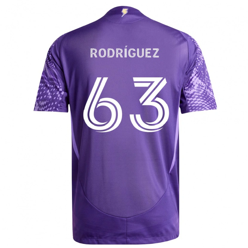 Danxen Dames Zinédine Rodríguez #63 Paars Wit Thuisshirt Thuistenue 2026/27 T-Shirt
