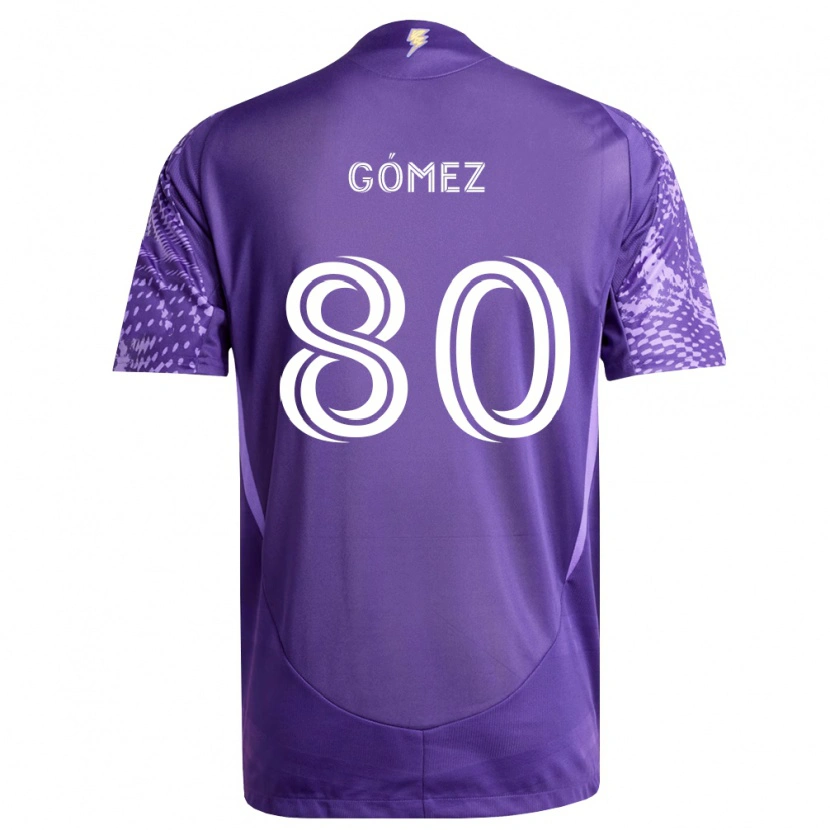 Danxen Dames Ignacio Gómez #80 Paars Wit Thuisshirt Thuistenue 2026/27 T-Shirt