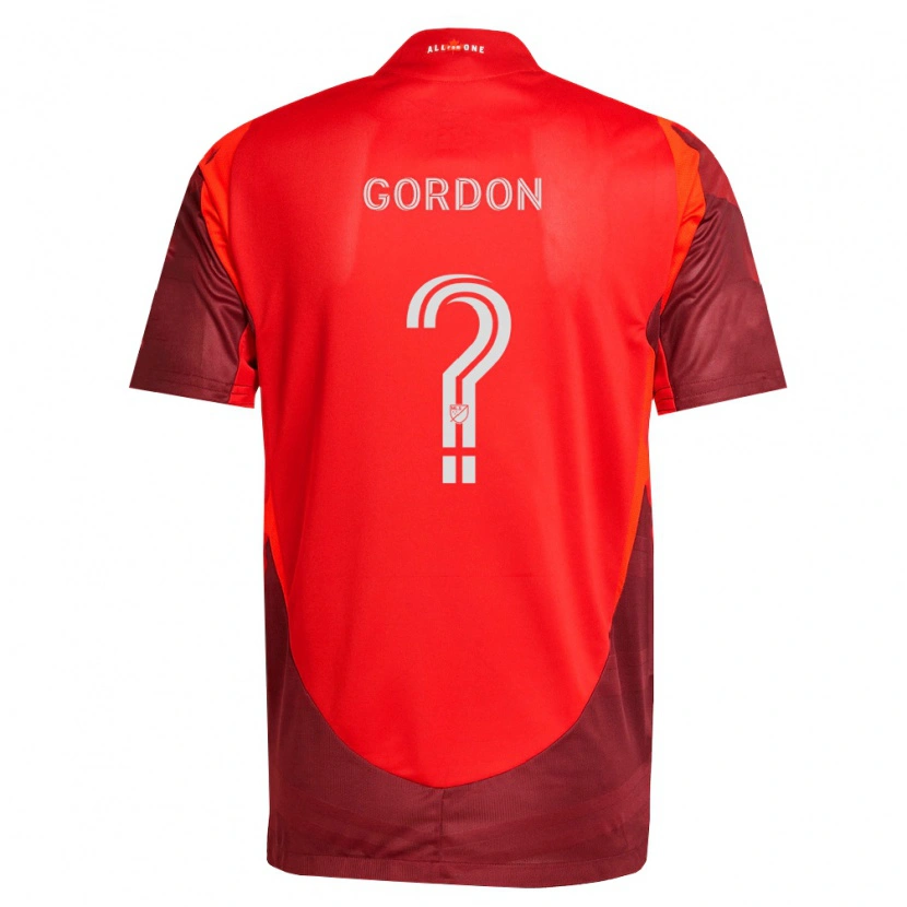 Danxen Dames Joshua Gordon #0 Bordeauxrood Thuisshirt Thuistenue 2026/27 T-Shirt