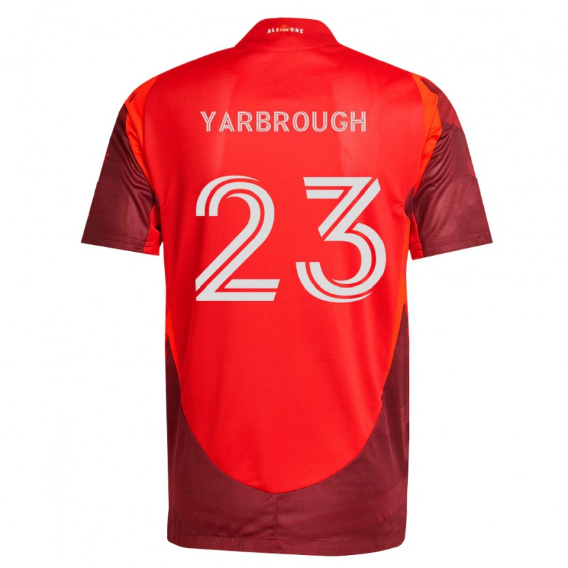 Danxen Dames William Yarbrough #23 Bordeauxrood Thuisshirt Thuistenue 2026/27 T-Shirt