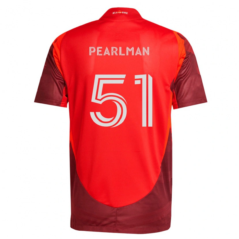Danxen Dames Adam Pearlman #51 Bordeauxrood Thuisshirt Thuistenue 2026/27 T-Shirt