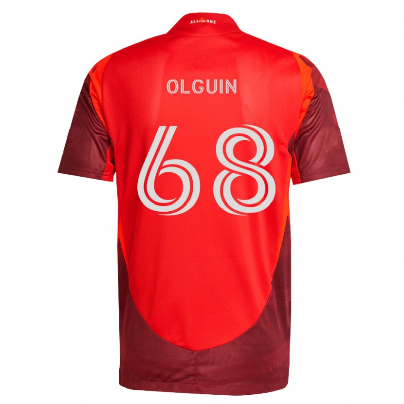 Danxen Dames Lucas Olguin #68 Bordeauxrood Thuisshirt Thuistenue 2026/27 T-Shirt