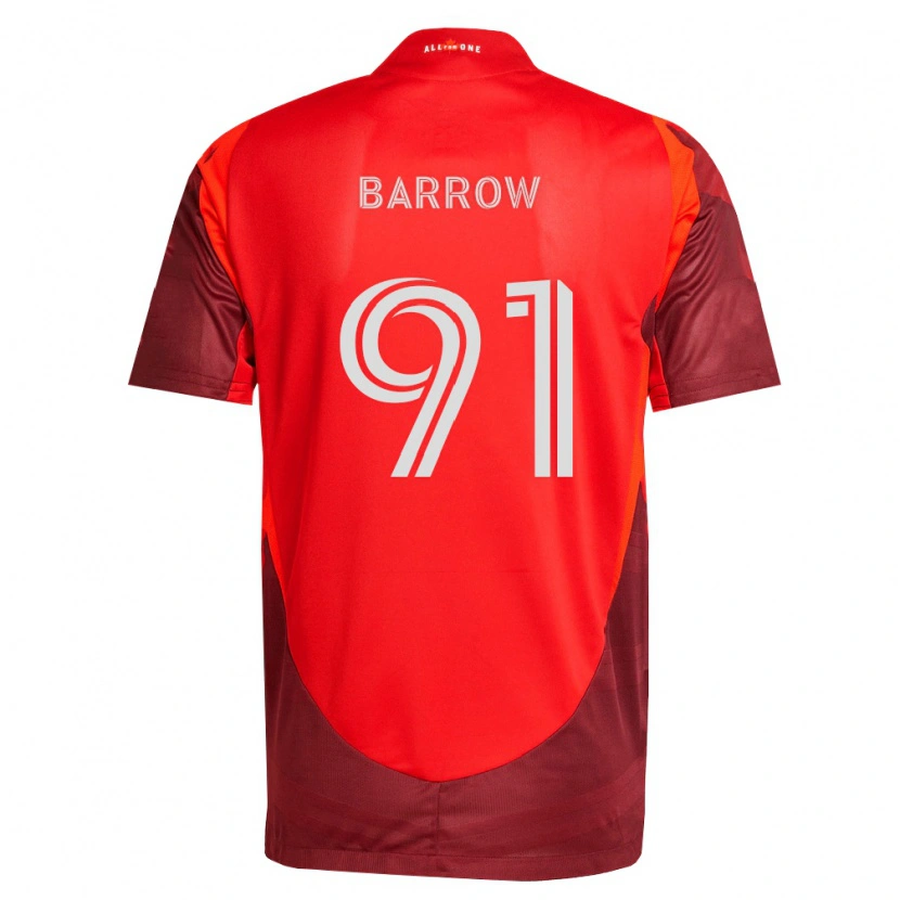 Danxen Dames Dékwon Barrow #91 Bordeauxrood Thuisshirt Thuistenue 2026/27 T-Shirt