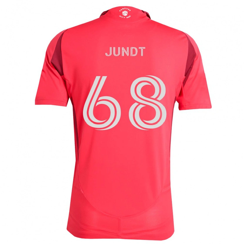 Danxen Dames Alexander Jundt #68 Magenta Wit Thuisshirt Thuistenue 2026/27 T-Shirt